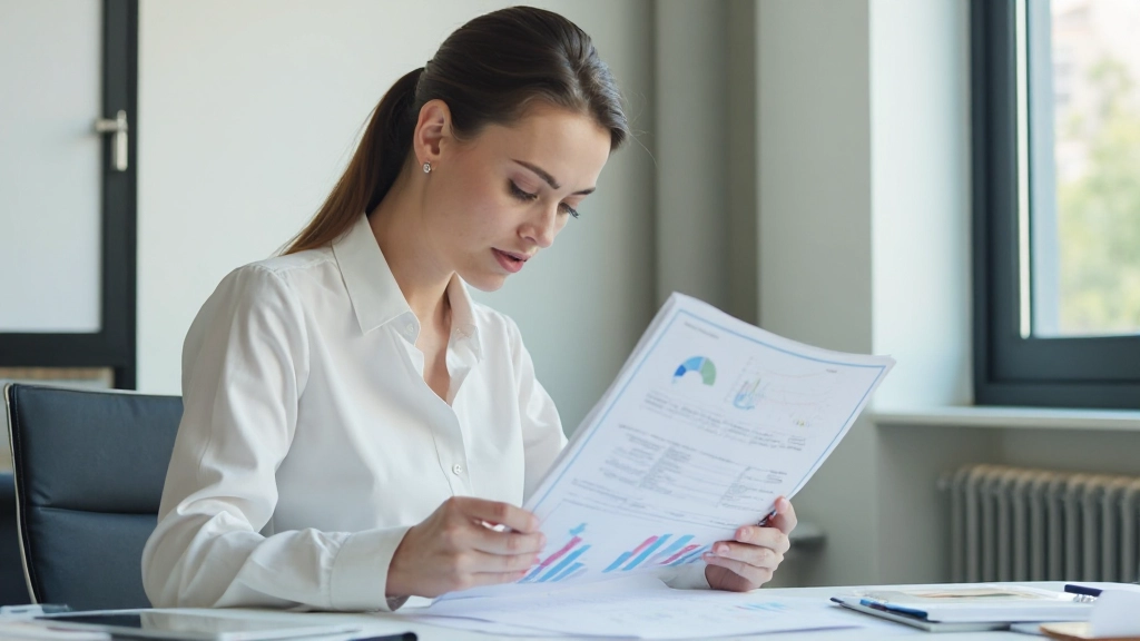 Профессиональный планировщик работает с стратегической картой развития компании за столом